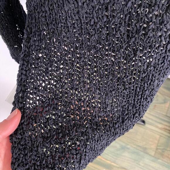 H&M knitted sweater / tunic black size S worn twice - Picture 4 of 4